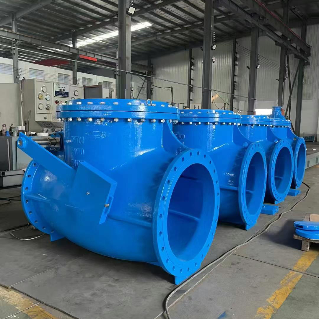 鄭州蝶閥廠大口徑重錘式止回閥支持定制法蘭連接國標(biāo)